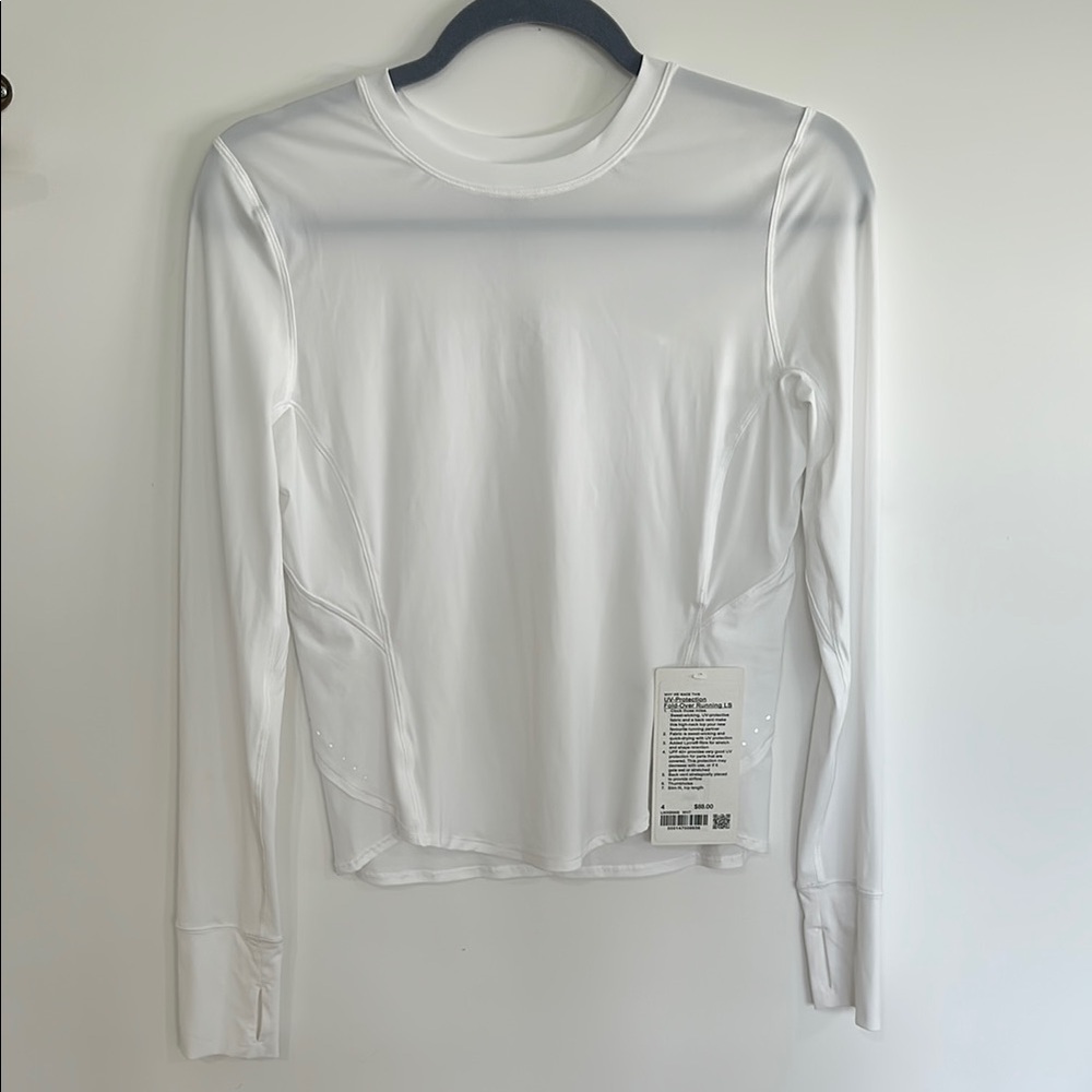 Lululemon UV Protection Fold-Over Running LS